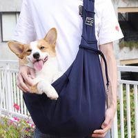 HKM-3164477 Small Pet Travel Sling Carrier for Dogs and Cats - Breathable Design, Ideal for Outdoor Hiking