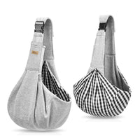 HKM-3164477 Small Pet Travel Sling Carrier for Dogs and Cats - Breathable Design, Ideal for Outdoor Hiking