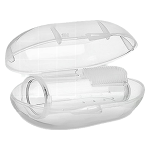 HKM-3165501 Soft Silicone Finger Toothbrush for Pets - Easy Dental Care for Dogs and Cats