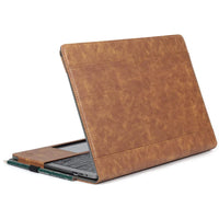 HKM-316819 Leather Laptop Sleeve Case for MacBook Pro 13 with Pen Holder