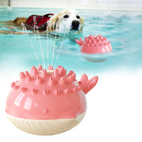 HKM-3168829 Summer Floating Dog Toy with Water Spray Function for Bathing and Playtime
