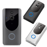 HKM-316947 WiFi Video Doorbell with Two-Way Intercom, 720P Night Vision, PIR Motion Detection, and Mobile App Support