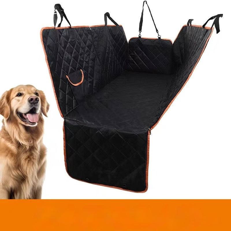 HKM-3169853 Pet Car Cushion for Dogs - Anti-Dirty and Comfortable Seat Cover in Black and Gray Options