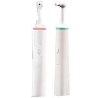 HKM-317011 Electric Pet Tooth Polisher with Interchangeable Brush Heads and Dual Power Options