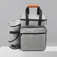 HKM-3170237 Pet Travel Bag - Medium to Hard Oxford, 6-7L Capacity, Cationic Fabric, Size 43x24x54cm, Plain Design