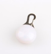 HKM-3170621 LED Clip-On Night Light Pendant for Pet Collars - Flashing Safety Light with 3 Modes, Weather Resistant
