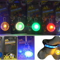 HKM-3170621 LED Clip-On Night Light Pendant for Pet Collars - Flashing Safety Light with 3 Modes, Weather Resistant