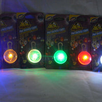 HKM-3170621 LED Clip-On Night Light Pendant for Pet Collars - Flashing Safety Light with 3 Modes, Weather Resistant