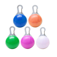 HKM-3170621 LED Clip-On Night Light Pendant for Pet Collars - Flashing Safety Light with 3 Modes, Weather Resistant
