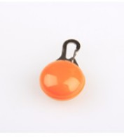 HKM-3170621 LED Clip-On Night Light Pendant for Pet Collars - Flashing Safety Light with 3 Modes, Weather Resistant