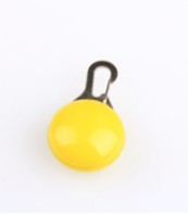 HKM-3170621 LED Clip-On Night Light Pendant for Pet Collars - Flashing Safety Light with 3 Modes, Weather Resistant