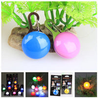HKM-3170621 LED Clip-On Night Light Pendant for Pet Collars - Flashing Safety Light with 3 Modes, Weather Resistant