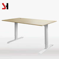HKM-317139 Electric Dual Motor Height Adjustable Desk Frame - Ergonomic and Customisable Stand-Up Workstation