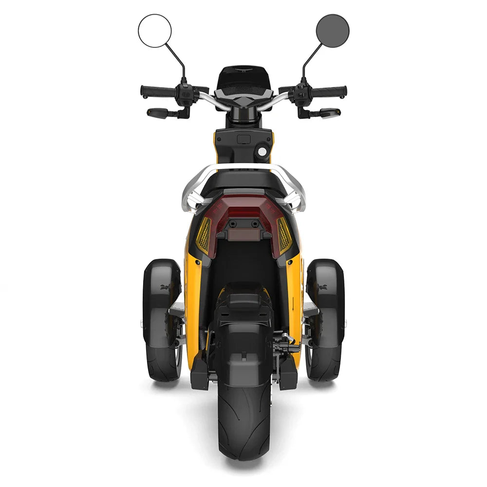 HKM-317139 High Power 2000W Electric Tricycle Scooter with EEC Certification - Customized Colors, 72V LCD Display