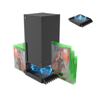 HKM-317139 Multi-Function Cooling Stand and Game Disc Storage for Xbox Series X