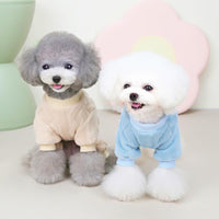HKM-3172413 Cozy Coral Velvet Four-Leg Jacket for Cats and Dogs, Autumn & Winter Wear, Pink