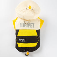 HKM-3172541 Color Block Dog Hoodie with Belt Loop for Small and Medium Dogs - Adjustable Fit and Durable Fabric