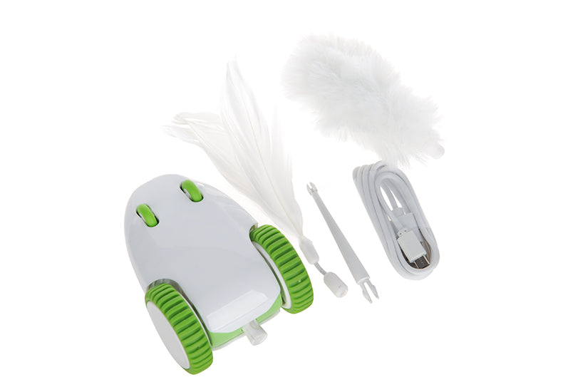 HKM-3174589 Automatic Feather Cat Toy Replacement Head with USB Charging and Long-Lasting Battery