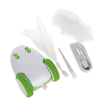 HKM-3174589 Automatic Feather Cat Toy Replacement Head with USB Charging and Long-Lasting Battery
