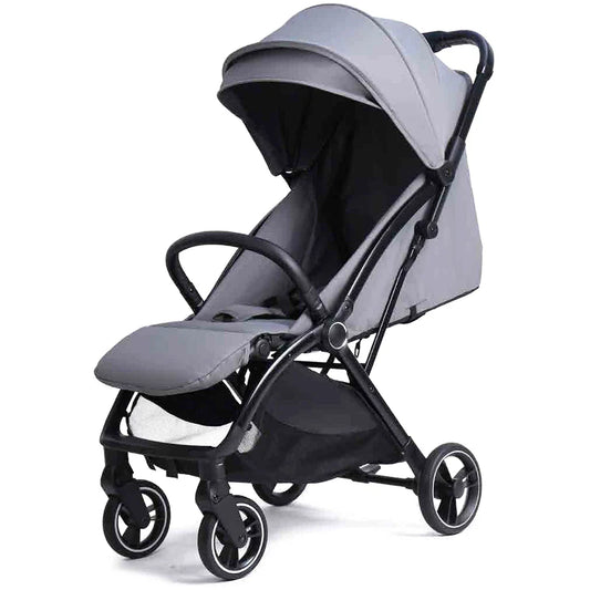 HKM-317459 3-in-1 Luxury Compact Baby Stroller with Gravity Auto-Folding Design