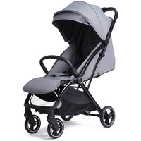 HKM-317459 3-in-1 Luxury Compact Baby Stroller with Gravity Auto-Folding Design