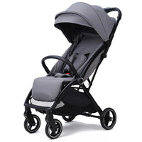HKM-317459 3-in-1 Luxury Compact Baby Stroller with Gravity Auto-Folding Design