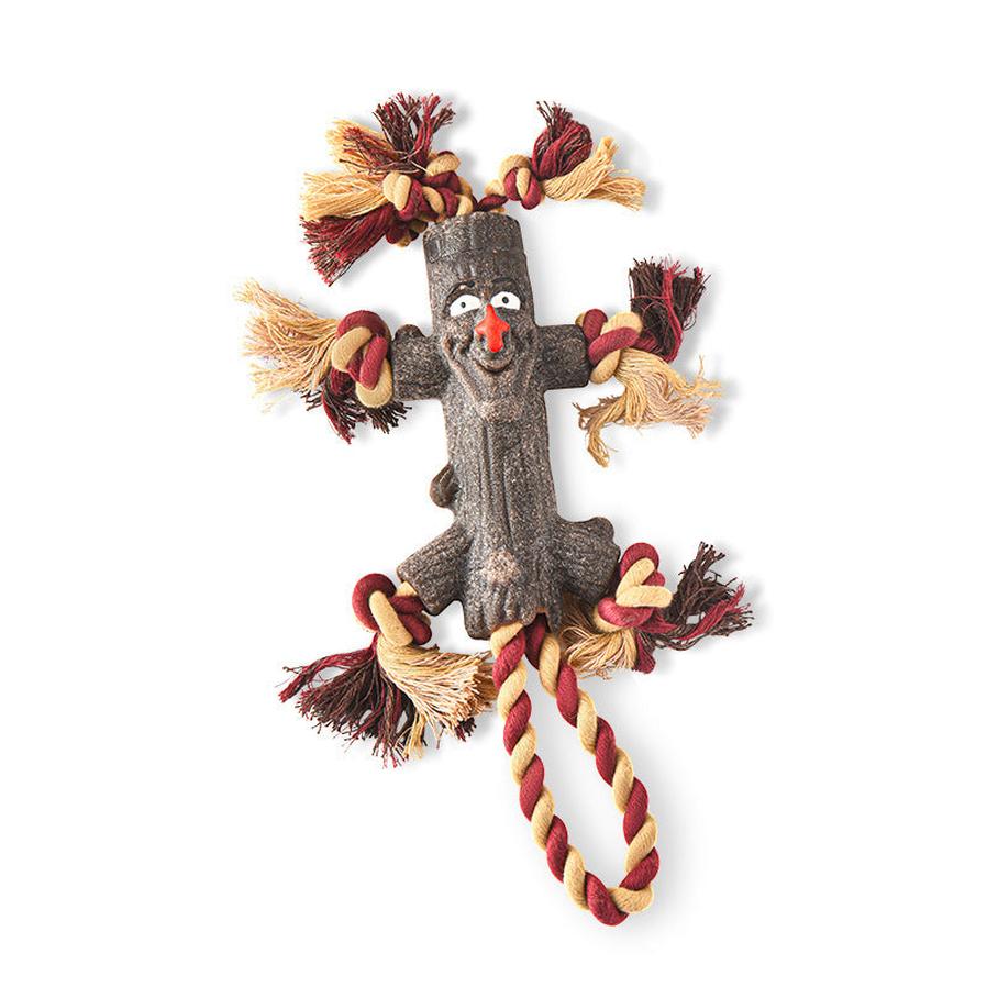 HKM-317459 Durable Rubber Rope Toy for Large Dogs – Tree Branch Design for Outdoor Training and Chewing