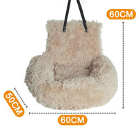 HKM-3175357 Removable Portable Dog Seat for Car Kennel - Available in S, M, XL Sizes