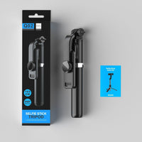HKM-317651 Portable Bluetooth Selfie Stick Tripod with Retractable Design and Optional Beauty Fill Light