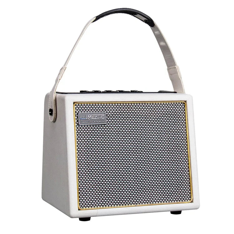 HKM-317779 30W Portable Battery-Powered Guitar Amplifier with Bluetooth and Rechargeable Battery