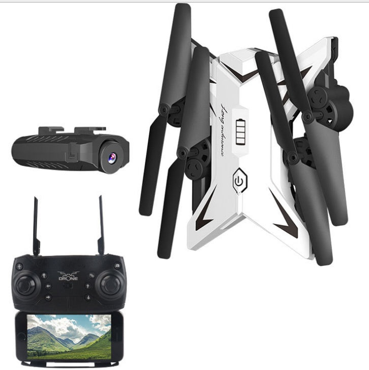 HKM-317779 T-Rex RC Helicopter Drone with 1080P Camera, Foldable Design, 15-Minute Flight Time, WiFi FPV Selfie Function