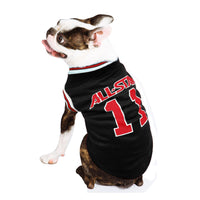 HKM-3179325 Casual Cotton Dog Vest for Spring and Summer, Available in Black and Red, Multiple Sizes