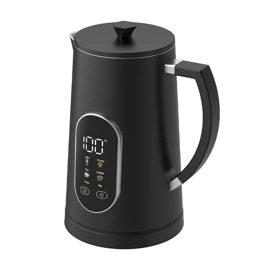 HKM-318035 Touch Control Electric Kettle 1.7L Turkish Stainless Steel for Efficient Boiling