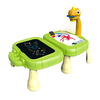 HKM-318227 Educational Drawing and Writing Board Set with Projector for Kids Ages 5-7