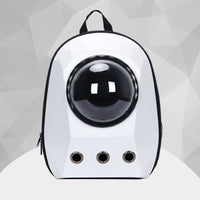 HKM-3183165 Space Capsule Pet Carrier Backpack for Cats and Dogs - Breathable Transparent Design, Lightweight Travel Bag