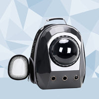 HKM-3183165 Space Capsule Pet Carrier Backpack for Cats and Dogs - Breathable Transparent Design, Lightweight Travel Bag