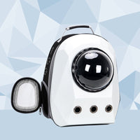 HKM-3183165 Space Capsule Pet Carrier Backpack for Cats and Dogs - Breathable Transparent Design, Lightweight Travel Bag
