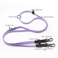 HKM-3183293 Multifunctional Nylon PVC Dog Chain and Chest Strap Set - 2.2m Long, Available in Multiple Colors