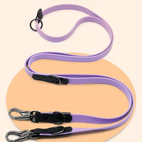 HKM-3183293 Multifunctional Nylon PVC Dog Chain and Chest Strap Set - 2.2m Long, Available in Multiple Colors