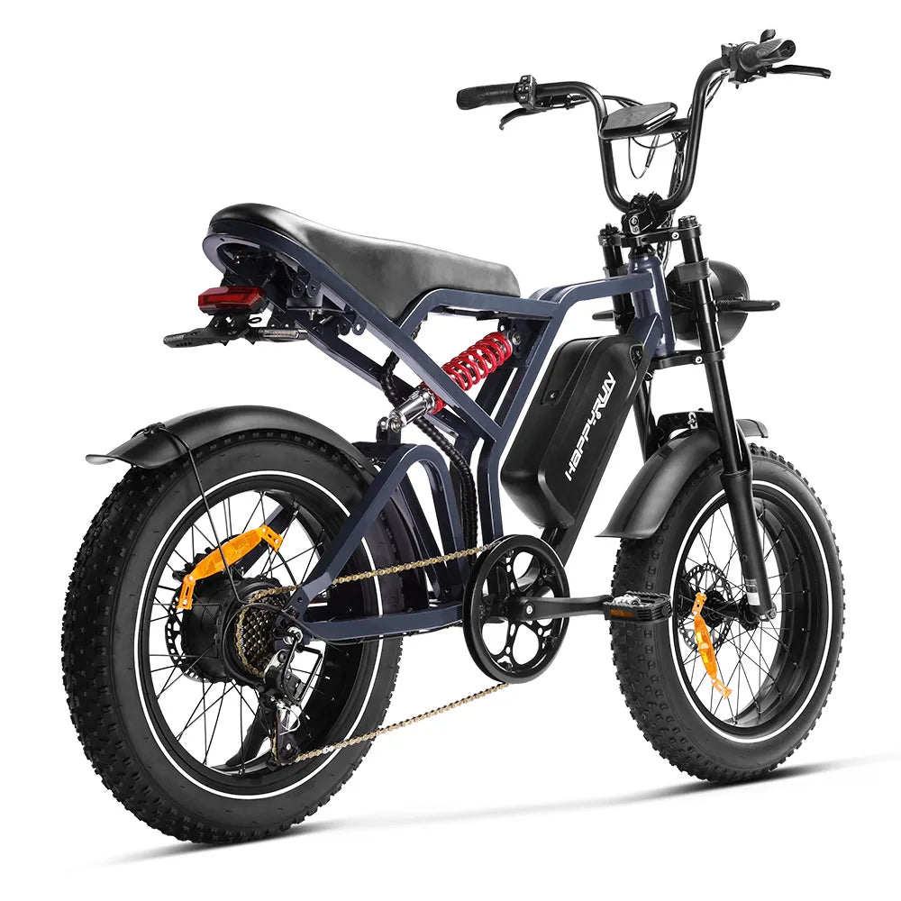 HKM-318355 Off-Road 2000W Electric Bike with 20x4.0 Fat Tires - Max Speed 40-60 km/h