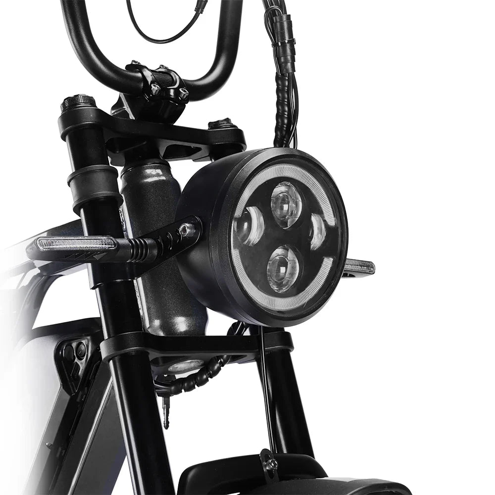 HKM-318355 Off-Road 2000W Electric Bike with 20x4.0 Fat Tires - Max Speed 40-60 km/h