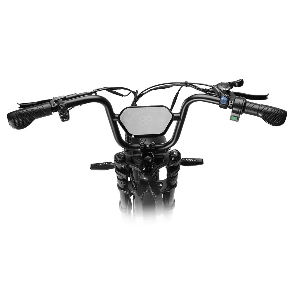 HKM-318355 Off-Road 2000W Electric Bike with 20x4.0 Fat Tires - Max Speed 40-60 km/h