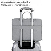 HKM-318483 Waterproof Sling Crossbody Briefcase for Laptops and Notebooks with Protective Sleeve Cover