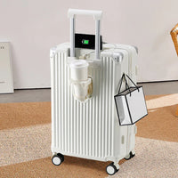 HKM-318803 Three-Piece Soft-Sided Luggage Set for Customised Travel Organisation