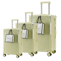 HKM-318803 Three-Piece Soft-Sided Luggage Set for Customised Travel Organisation