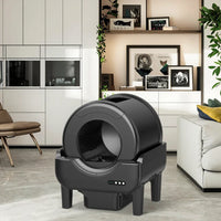 HKM-318867 WIFI Automatic Smart Cat Litter Box with 65L Enclosed Fresh Air Tray