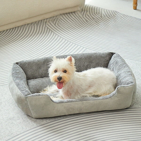 HKM-3189309 Dog Sofa Nest - Cozy All-Season Bed for Small to Large Dogs, Winter Warm Kennel