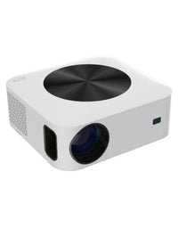 HKM-318931 1080P FHD LCD Projector with 400 ANSI Lumens and Android 12.0 for Home Theatre and Education