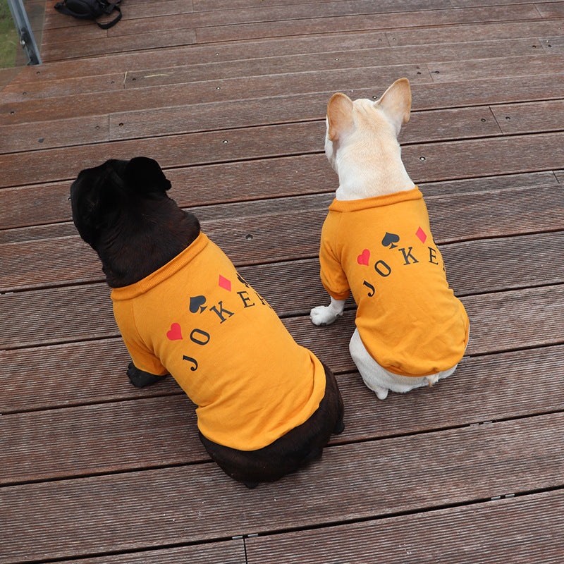 HKM-318995 Schnauzer Teddy Dog Sweatshirt in Pure Cotton for Small Dogs and Cats