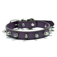 HKM-3191229 Multicolor PU Leather Dog Collar with Breakaway Buckle for All Seasons